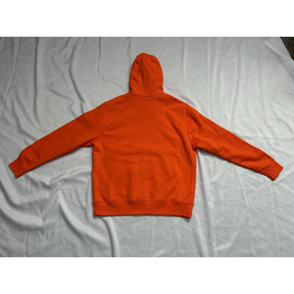NEW Nike Club Fleece Pullover Hoodie Men's Size Large Orange Hoodie BV2654-819 - Picture 9 of 9